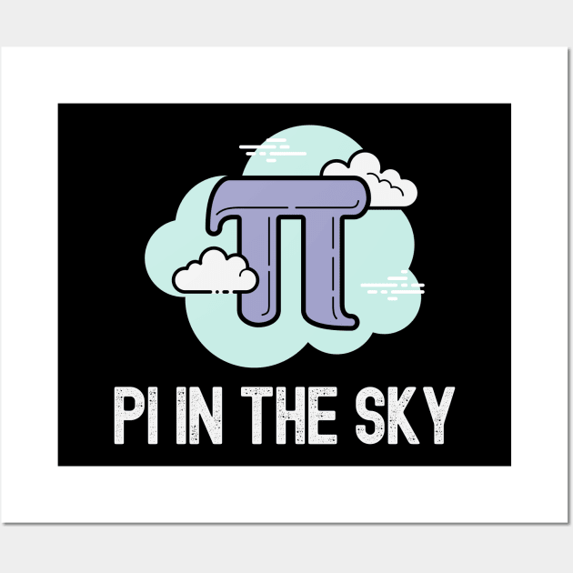 Pi In The Sky Wall Art by FTF DESIGNS